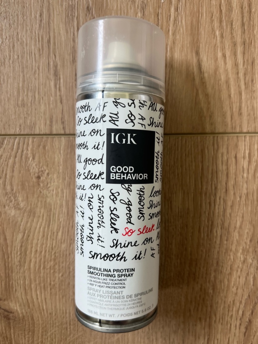 IGK Good Behavior Spirulina Protein Smoothing Spray 5.6 Oz